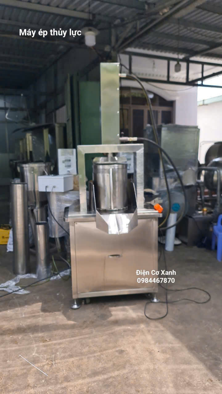Máy ép bã tách nước trái cây thuỷ lực