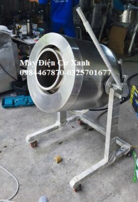 Máy rang hạt lồng quay inox 5-30kg