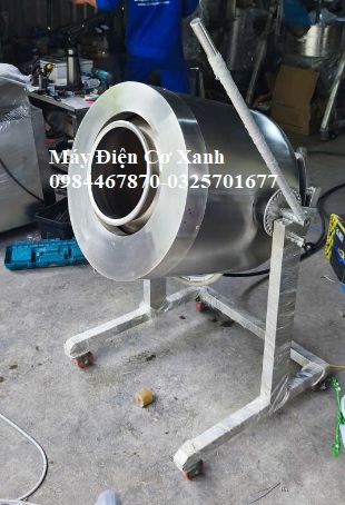 Máy rang hạt lồng quay inox 5-30kg