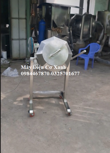 Máy trộn bột gia vị lồng quay mini