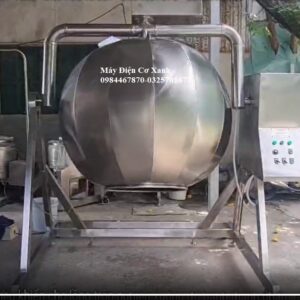 Máy trộn bột gia vị công suất lớn, trộn bột niêm