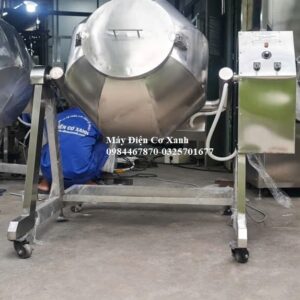 Máy phủ bột gia vị cho hạt điều
