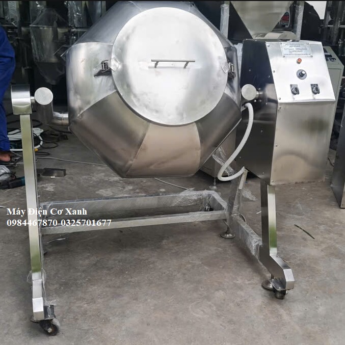 Máy phủ bột gia vị cho hạt điều